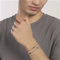 Bracciale Mabina Uomo Thinker in Argento Zircone 534156 - 534156
